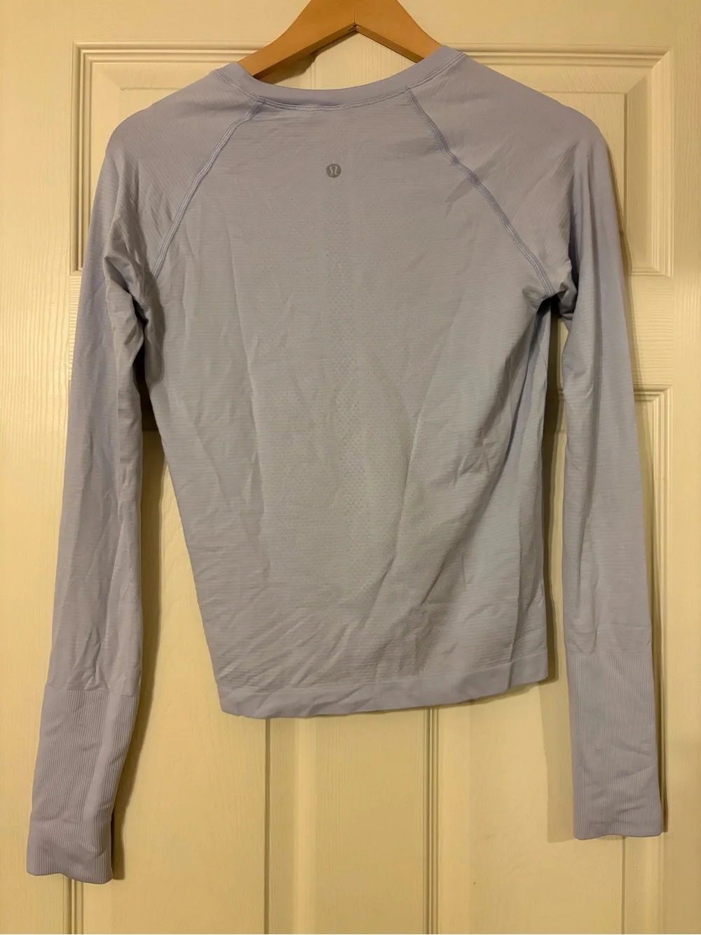 Lululemon Women's Long Sleeve Crew Neck Top - Light Lavender